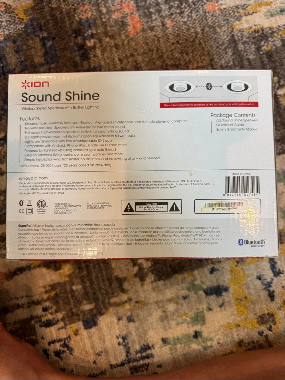 Sound shine Bluetooth lights!!